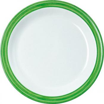 dessertteller-19-5cm-bistro-melamin-green